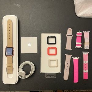 Brand new 7000 series Apple iWatch with accessories